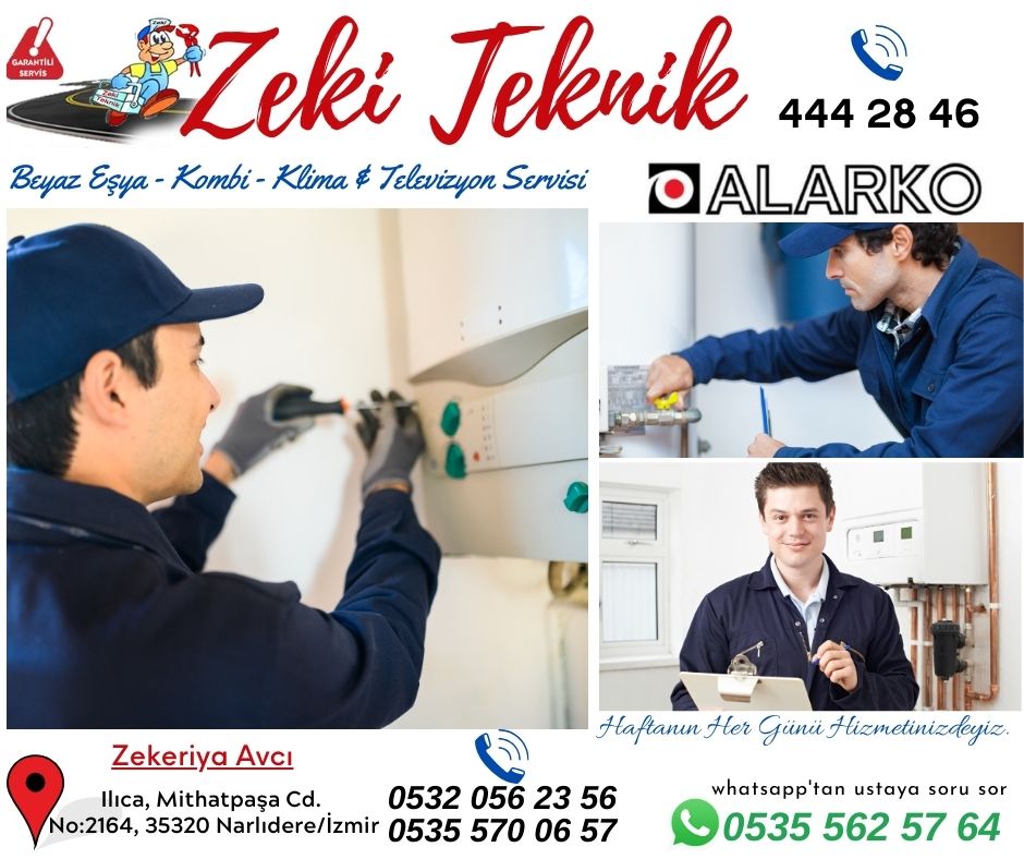 Narlıdere Alarko Kombi Servisi
